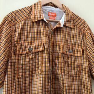 Crocs Croslite Outdoor Shirt Relaxed Technology Orange Size L